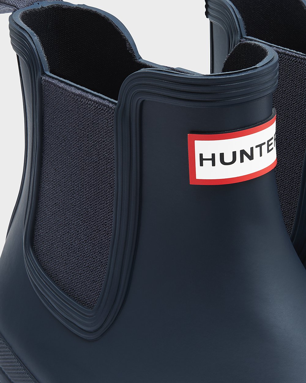 Mens Chelsea Boots - Hunter Original (50OYIZQKX) - Navy